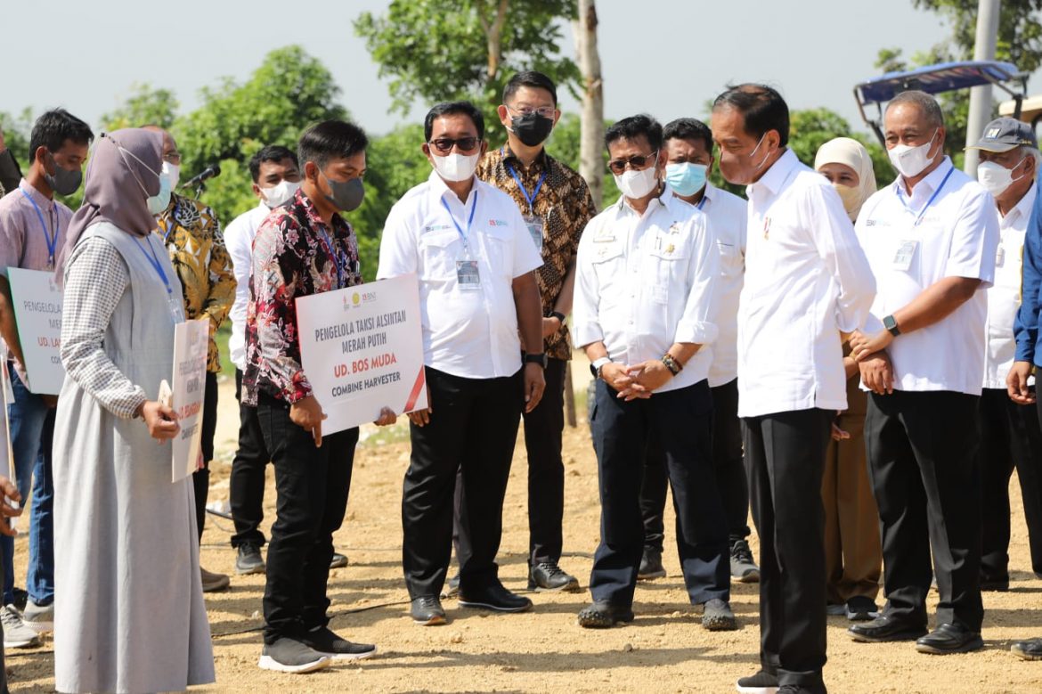 Disaksikan Presiden Jokowi, Kementan dan BNI Luncurkan Program Alsintan Perkuat Transformasi Agrikultur dan Food Estate