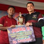 Kapolda Aceh Turut Serahkan Hadiah Saat Penutupan Liga Santri PSSI Piala KASAD