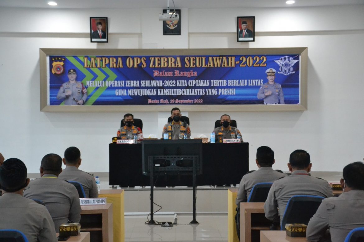 Di Aceh Akan Digelar Operasi Zebra Seulawah 2022