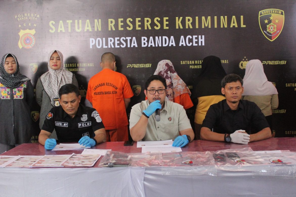 Kasatreskrim : 4 Mucikari dan 5 PSK diamankan di Polresta Banda Aceh