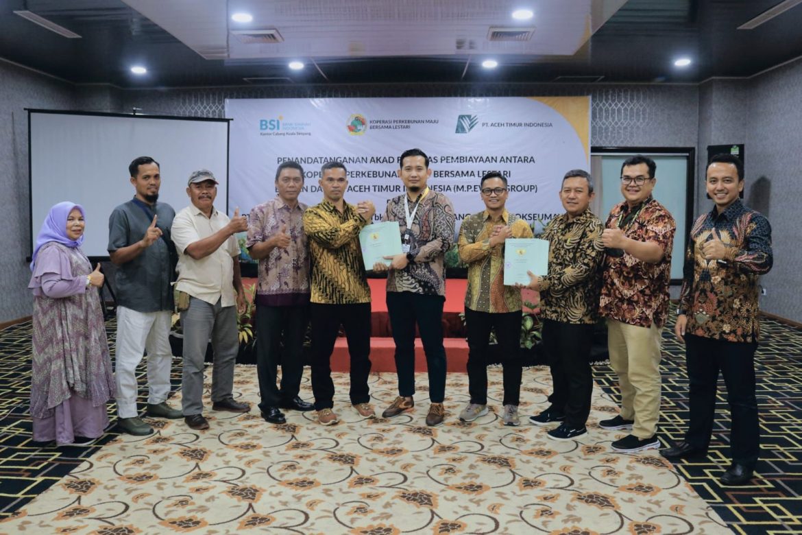BSI Aceh & Koperasi PT ATI Kolaborasi Tingkatkan Kesejahteraan Petani Sawit