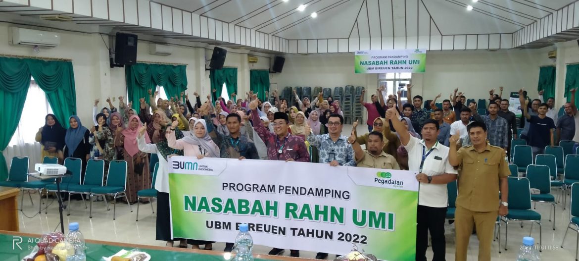 Deputy Area PT. Pengadaian Syariat Aceh, H.Anwar Hidayat Menghadiri Sosialisasi Produk KUR Syariah Bagi Masyarakat UMKM