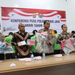 Kapolres Pidie Jaya Pimpin Konferensi Pers Akhir Tahun 2022
