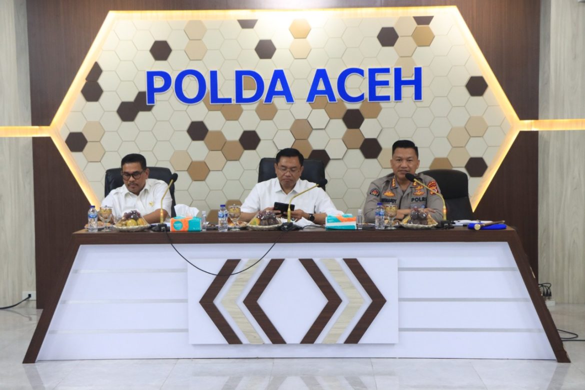 Polda Aceh Gelar Rakor Pengamanan Pengolahan Getah Pinus