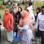 Nova Dian Lestari Mengunjungi Imunisasi Polio Pada 3 TK Di kecamatan Kota Juang