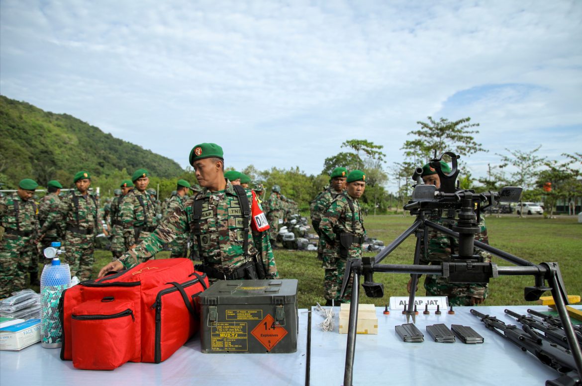 Danrindam Iskandar Muda Resmi Buka Latihan Berganda Siswa Dikmaba TNI AD TA. 2022