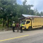 Sat Lantas Polres Aceh Selatan Berikan Teguran Humanis Kepada Pelanggar Lalu Lintas