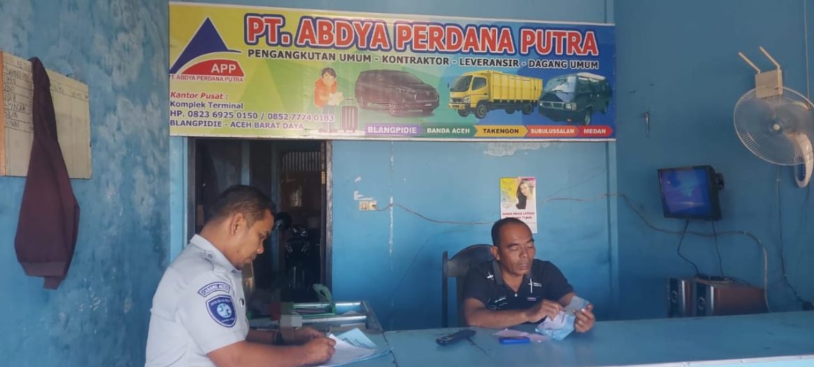 Tekan Outstanding, Jasa Raharja Aceh CRM Ke PO. Abdya Perdana Putra