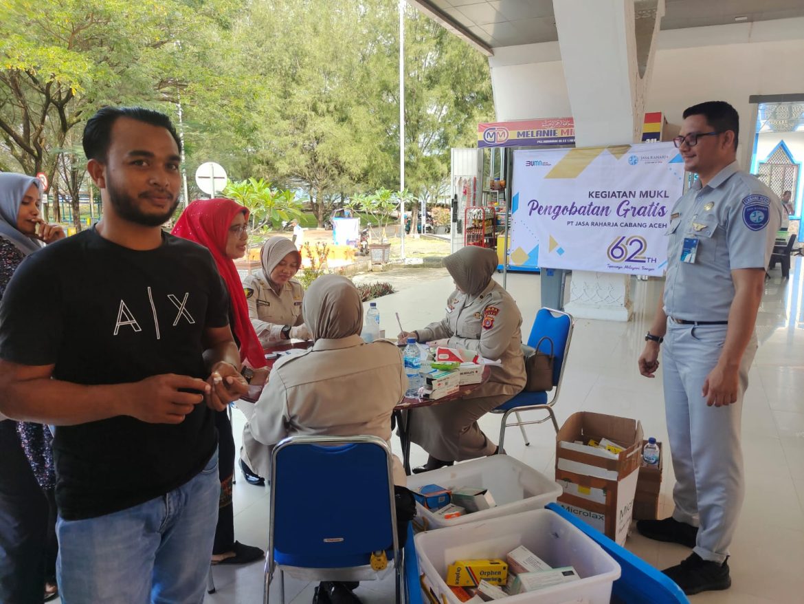 Jasa Raharja Aceh Giat MUKL  di  Pelabuhan Ulee Lheue   