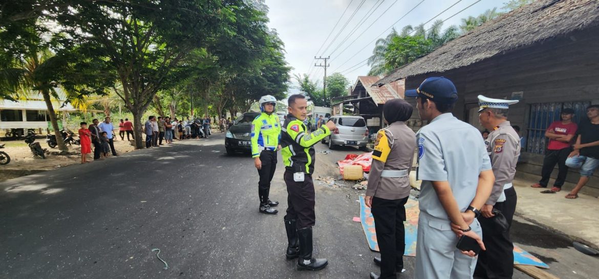 Jasa Raharja Lakukan Survey TKP di Aceh Timur