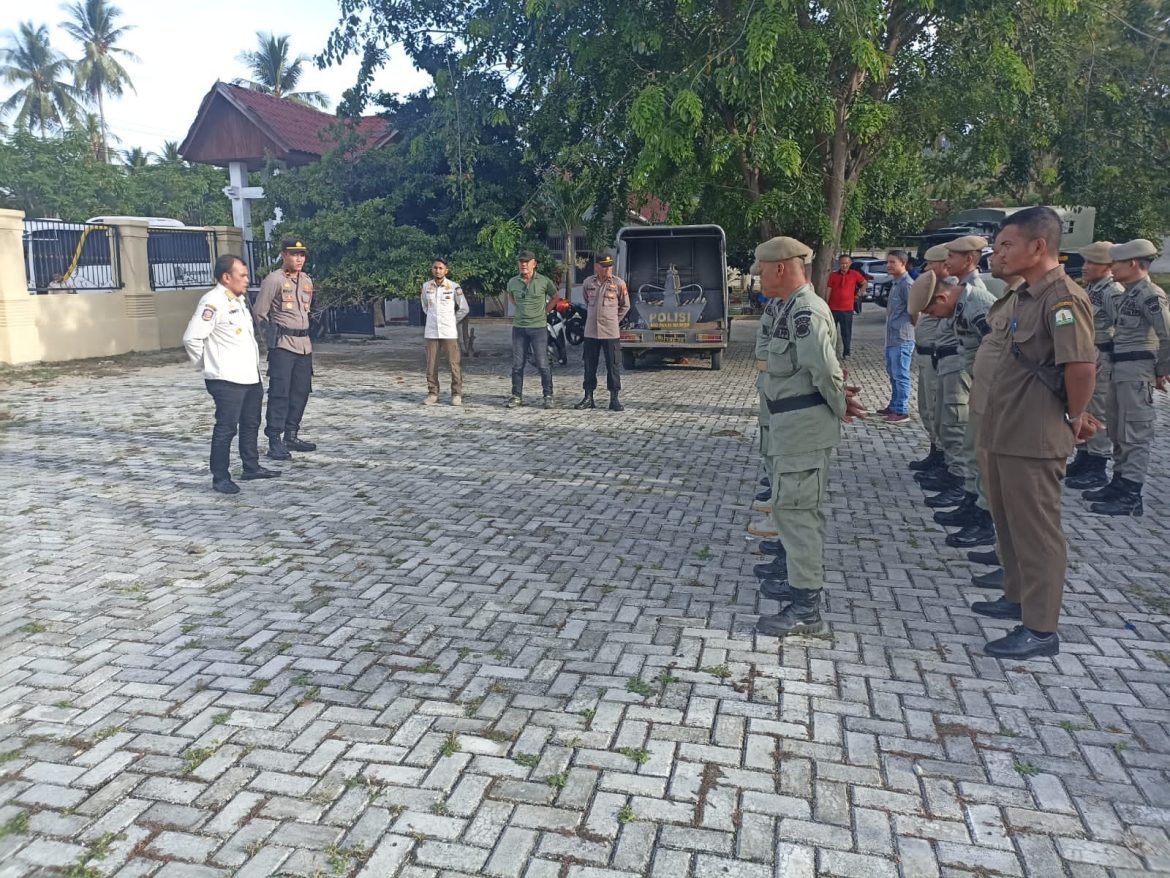 Polisi Kawal 141 Rohingya Camp Ladong Yang dipindahkan ke Padang Tiji