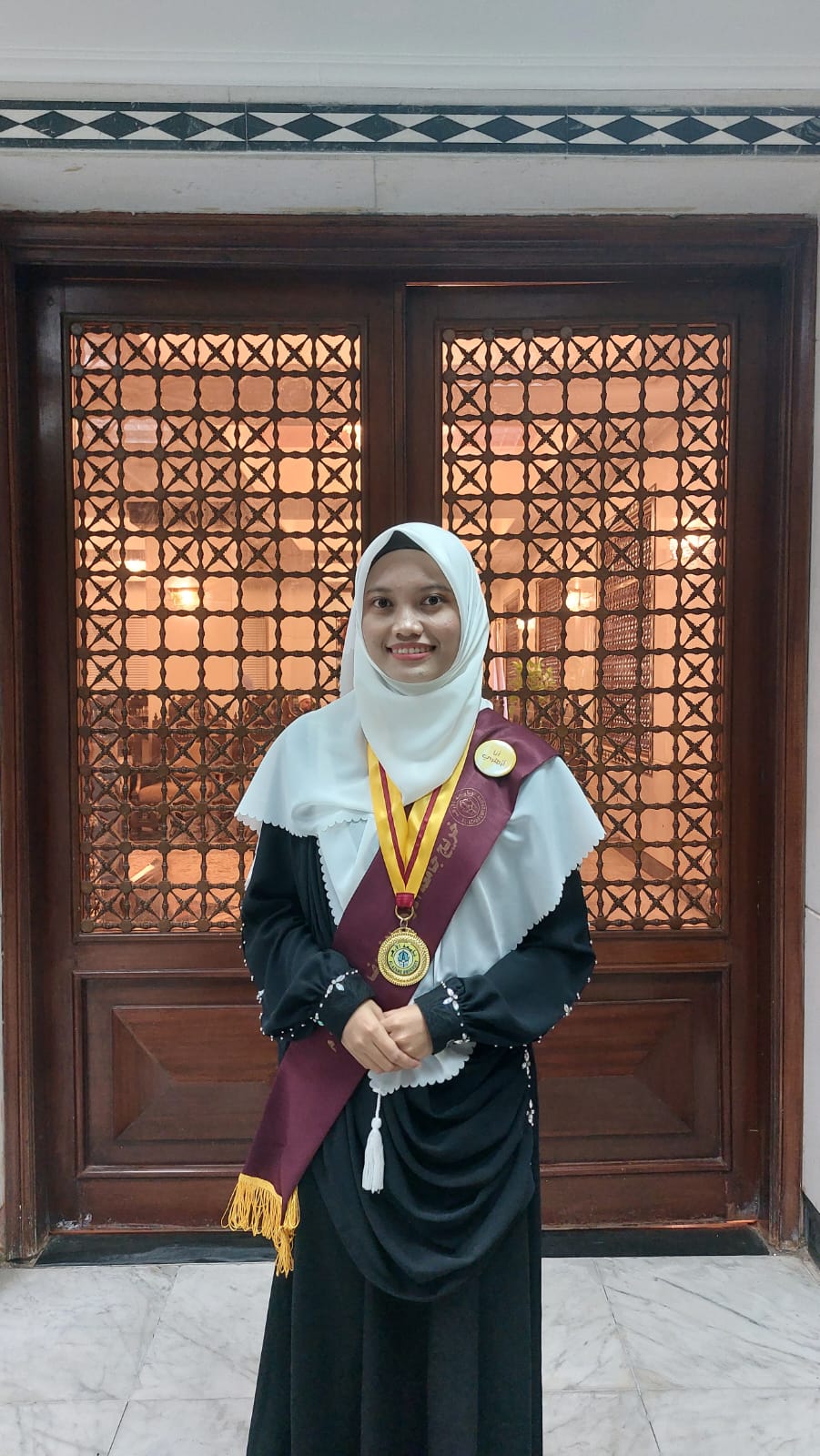 Subnallah, Anak Aceh Filzah Jannati Zainun lulus Summa Cum Laude di Universitas Al-Azhar Mesir